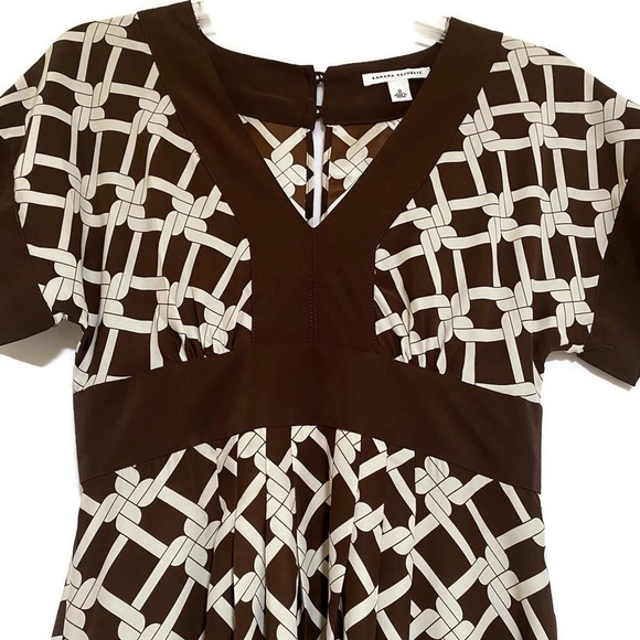 BANANA REPUBLIC SILK DRESS - Picture 4 of 12